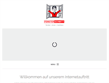 Tablet Screenshot of fenster-schmitt.de